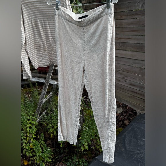 Jenni Kayne “Breeze” Linen Pant, Ivory, M - Picture 1 of 2